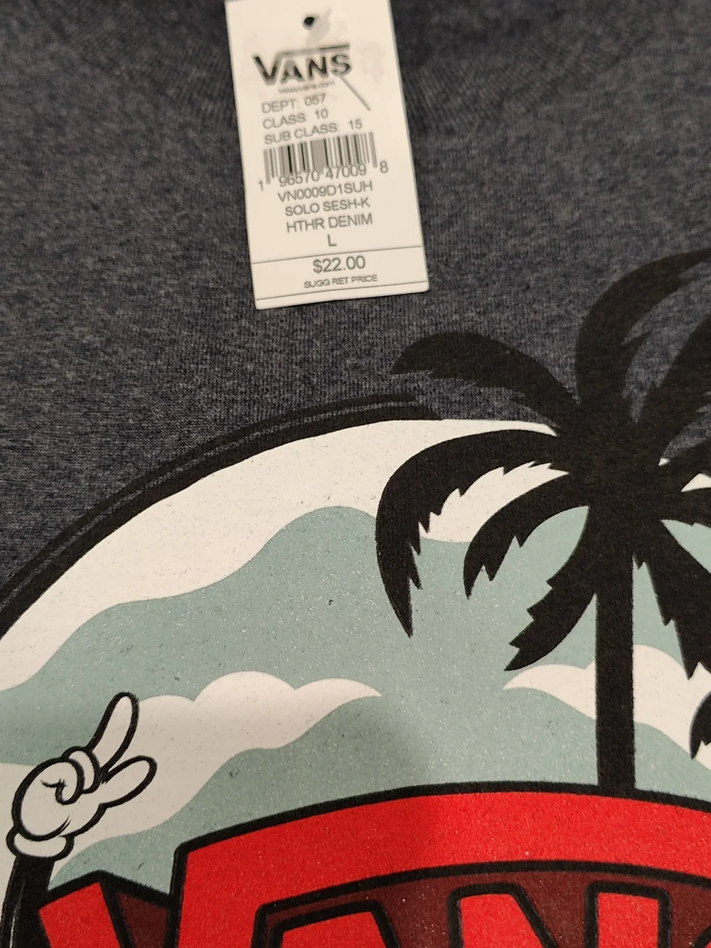 Vans heather navy